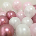 Load image into Gallery viewer, Luxe Pink Chrome Balloon Set for Wedding & Party Decor
