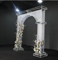 Load image into Gallery viewer, Modern PVC Wedding Arch - Contemporary Elegance for Your Ceremony

