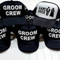Load image into Gallery viewer, 'Groom Crew' Baseball Caps - Bachelor Party Essentials
