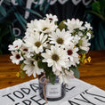 Load image into Gallery viewer, Classic Faux Peony & Rose Bouquet - Timeless White Floral Decor
