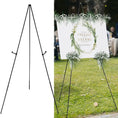 Load image into Gallery viewer, Sleek Adjustable Wedding Easel Stand - Showcase Your Special Moments
