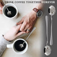 Load image into Gallery viewer, Engraved Love Note Stainless Steel Coffee Spoons - Unique Wedding Favors

